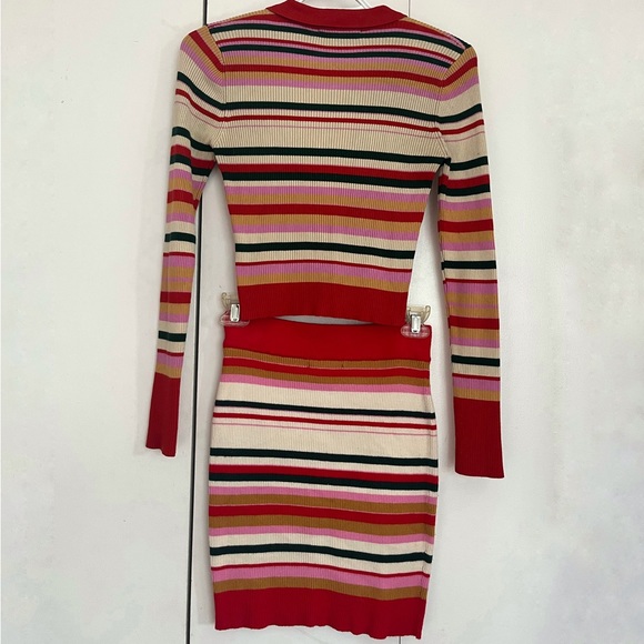 Colourful striped set - Picture 2 of 2